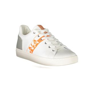 Napapijri Logo-Striped Sneaker - White