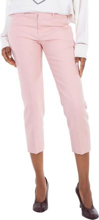 Burberry Press Creased Straight Leg Trousers, Brand Size 4 ( US Size 2 )