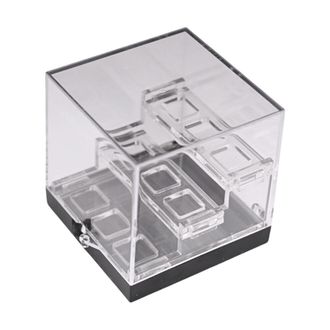 OEM Dise&ntilde;os De Cajas Expositoras De Cristal Acr&iacute;lico - Negro 68 Mm