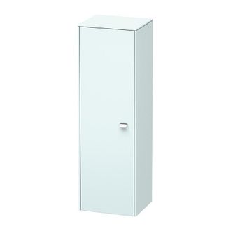 Duravit Armario Semi-elevado Duravit Brioso 133,0x42,0x36,0 Cm, 1 Puerta, Abatible A La Izquierda, Color (frente/cuerpo): Decoraci&oacute;n Azul Claro Mate, Mango Cr