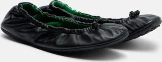 Bottega Veneta Fantasmina Knot leather ballet flats