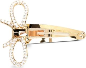 Ferragamo Vara Strik Haarclip - Dames - Haaraccessoires - Geel - ONE Size - Accessoires