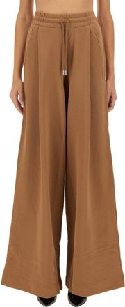 Dries Van Noten Brown Regular Drawstring Pants