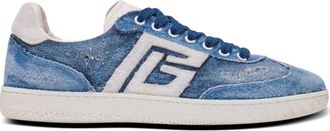 Balmain Sneakers con applicazione logo - Blu