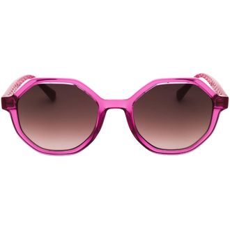 Moschino Womens Love Fuchsia Pink Sunglasses - One Size