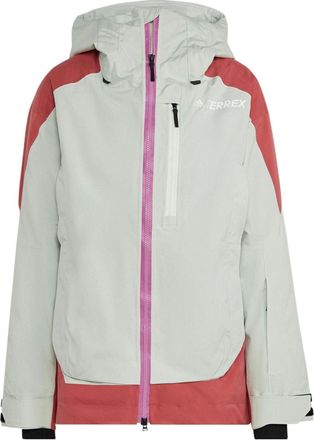 adidas (WMNS) adidas Terrex MYSHELTER Snow 2-Layer Insulated Jacket Asia Sizing White Pink HI5484
