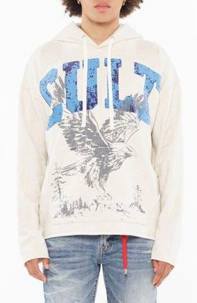 Cult of Individuality Graphic Hoodie in Cream Heather at Nordstrom Rack, Size Xx-Large