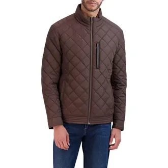Cole Haan Signature Quilted Jacket in Wren at Nordstrom, Size X-Large
