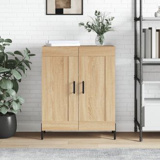 vidaXL Vidaxl - Aparador De Madera De Ingenier&iacute;a Roble Sonoma 69,5x34x90 Cm