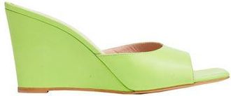 8 by YOOX SQUARE TOE LEATHER WEDGES