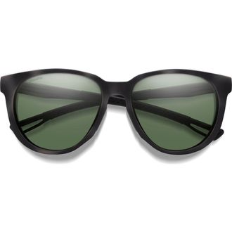 Smith Seeker 57mm Sunglasses in Ash Tortoise /Gray Green at Nordstrom