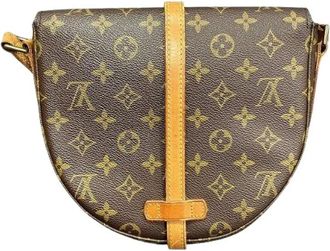 Louis Vuitton Pre-owned Cross Body Bags, female, Brown, Size: ONE SIZE Pre-owned Canvas Cross Body Bag