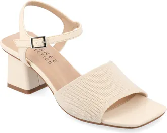 Journee Collection Women & apos;s Evylinn Medium and Wide Width Dress Sandals