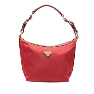 Prada Pre-owned Shoulder Bags, female, Red, Size: ONE SIZE Pre-owned Vintage Shoulder Bag
