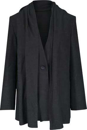 Toteme Blazer a cappa con bottone singolo - Grigio