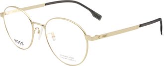 HUGO BOSS Mens 52 mm Gold Opticals
