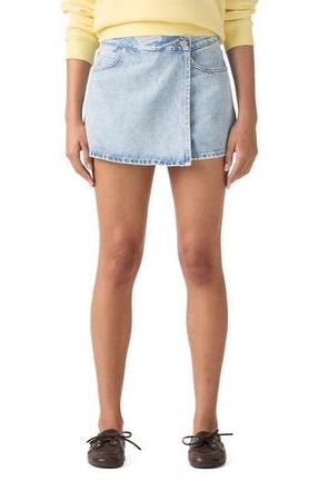 Levi's Denim Skort in Abraided Art Skirt at Nordstrom Rack, Size 25