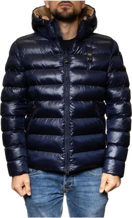 Blauer Adams Jas - Heren - Gewatteerde jassen - Blauw - M - Nylon - Jassen