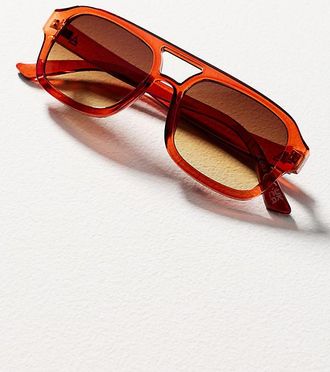 AIRE Aquarius Translucent Aviator Sunglasses