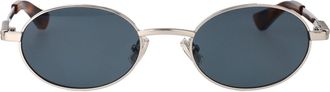 Bottega Veneta Oval Sunglasses Bv1470 S 002
