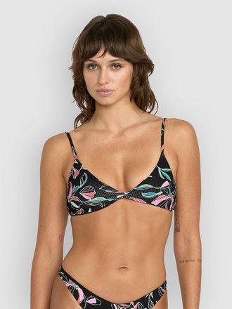 Volcom Dream In Bloom Twist V Neck Bikini Top