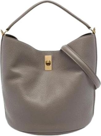 Celine Pre-owned Bucket 16 Bucket Bag - Dames - Vintage Tas - Grijs - ONE Size - Leer - Vintage