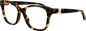 Chlo&eacute; CH0334O Tortoiseshell Acetate Eyeglasses - Havana