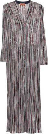 Missoni Gestreept Lang Vest - Dames - Lange truien - Veelkleurig - S - Truien & Vesten