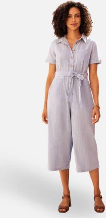 Yumi Chambray Light Denim Button Jumpsuit in Sky Blue at Nordstrom, Size 10