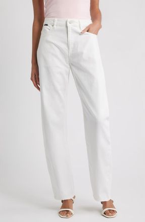 BOSS Daelya Straight Leg Jeans in Ntural at Nordstrom Rack, Size 28