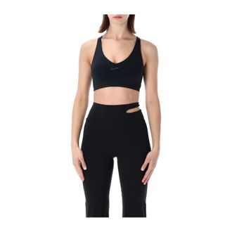 Nike Reggiseno Sportivo Imbottito Universa a Supporto Medio - - Sport - Donna - Nero - L