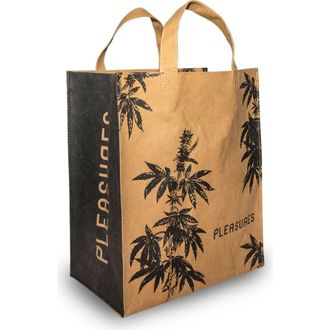 Pleasures Leaf Washable Kraft Bag in Natural at Nordstrom