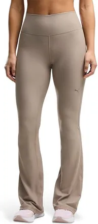 Puma Cloudspun Performance Flare Leg Tights in Mouse Gray at Nordstrom, Size X-Large