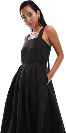 Closet Vestito midi per il ballo di fine anno nero