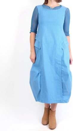Rundholz Sleeveless Dress In Malibu Check