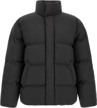 Saint Laurent Black Quilted Relaxed Jacket
