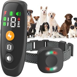 OEM Collar De Adiestramiento Para Perros Con Mando A Distancia, Recargable E Impermeable (ip68). Collar Con 4 Modos De Entrenamiento: Pitido, Descarga El&eacute;