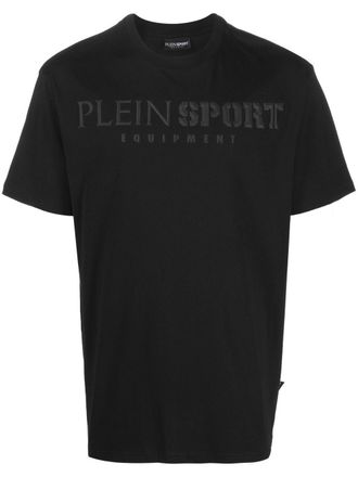 Plein Sport short sleeve T-shirt - men - Cotton/Polyester/Polyurethane/Spandex/Elastane - S - Black