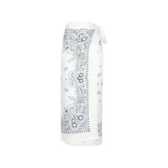 Ferragamo Gancini Paisley-print Pareo