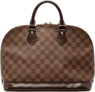 Louis Vuitton Pre-owned Handbags, female, Brown, Size: ONE SIZE Pre-owned Alma PM