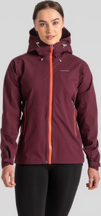 Craghoppers Womens Dynamic Pro Jacket Deep Violet - Purple - Size 14 UK