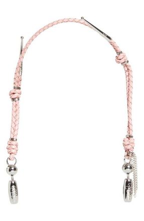 OSSA Leather Bolo Wrist Strap for iPhone Case in Peony Pink at Nordstrom