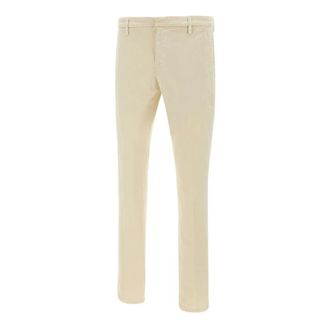 Dondup Broeken, Heren, Beige, W32, Katoen, Gaubert Broeken