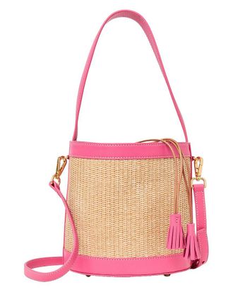 J.McLaughlin J. McLaughlin Suki Straw Bucket Bag