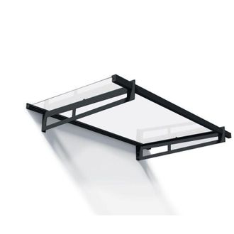 Palram Palram - Canopia Bremen Marquesina Para Puerta 150x93 Cm Transparente