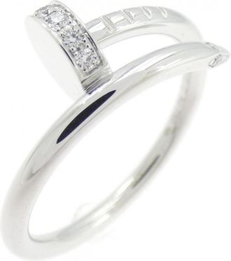 Cartier White Gold (18K) Band Ring (Pre-Owned)