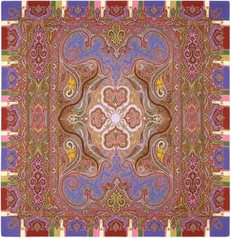 Etro Aida Sjaal - Dames - Zijden sjaals - Veelkleurig - ONE Size - Accessoires