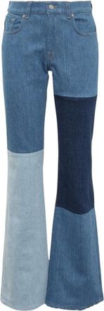 7 For All Mankind Flared Jeans - Dames - Flared Jeans - Blauw - W29 - Jeans