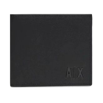 A|X Armani Exchange Heren, Accessoires, Zwart, Maat: ONE Size Leer