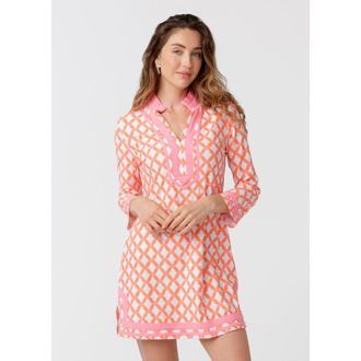Cabana Life Tunic Dress in Oasis at Nordstrom, Size X-Large